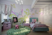 Визуализация детской комнаты