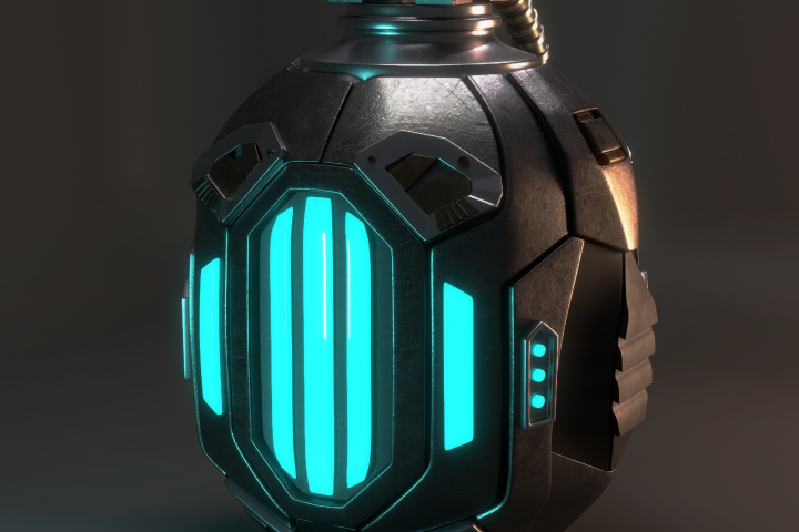 Игровой ассет: граната