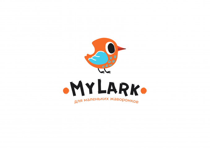 Бренд детских игрушек MyLark | logo