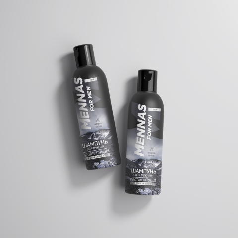 Шампунь Mennas for men | label