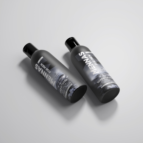 Шампунь Mennas for men | label