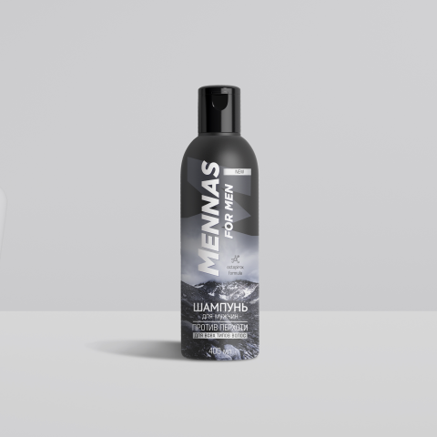 Шампунь Mennas for men | label