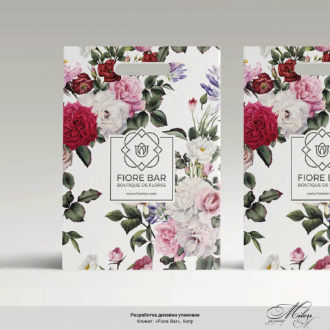 Упаковка чай "Fiore Bar"