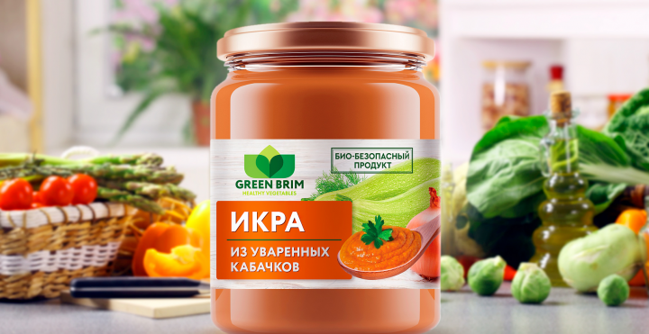Дизайн этикетки супов и закусок