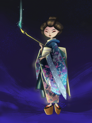 Иллюстрация “GEISHA”