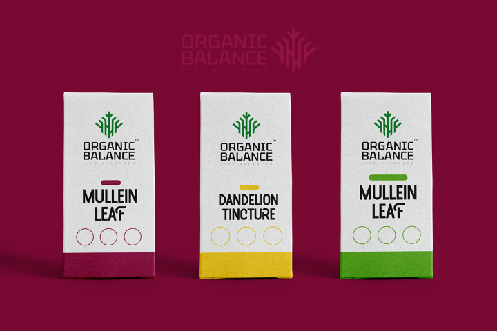 Organic Balance логотип для БАДов (Amazon)