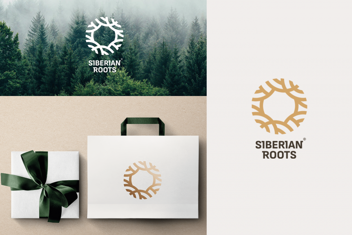Siberian Roots стиль для бренда косметики и БАДов