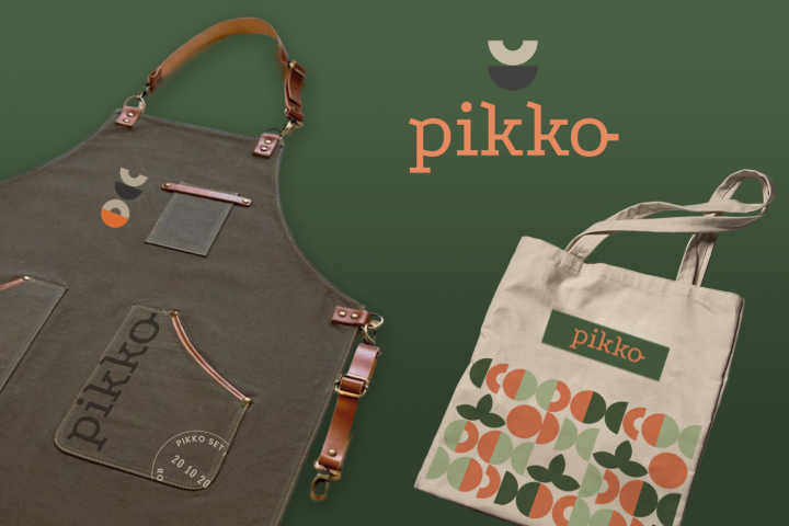 Pikko фирменный стиль кофейни