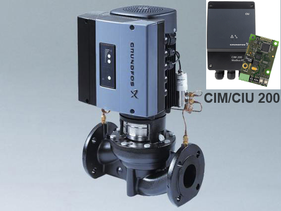 Подключение к E-насосам через CIM 200/CIU 200 по Modbus/RTU