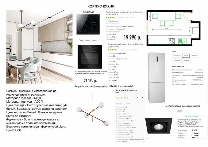 Коллаж, кухня, техника