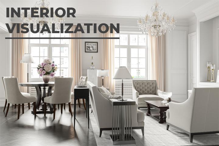 Визуализация интерьера квартиры