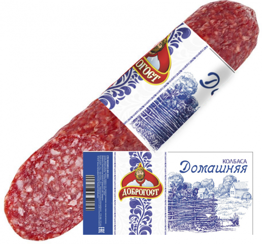 Этикетка для колбасы