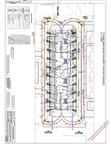 Схема производства работ автомобильным краном