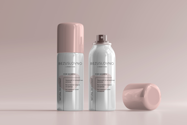 Дизайн этикетки для натурального дезодоранта