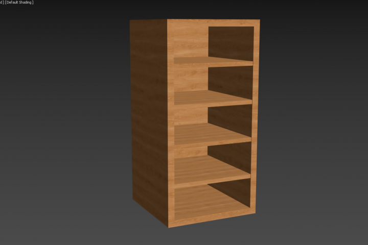 Стеллаж деревянный