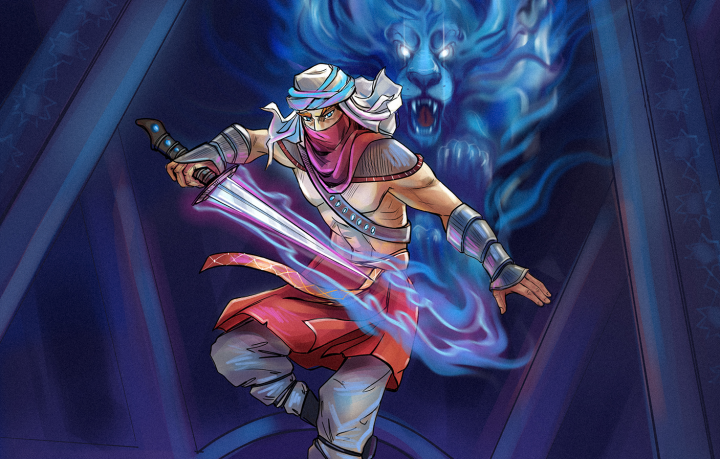 Иллюстрация для упаковки, фрагмент