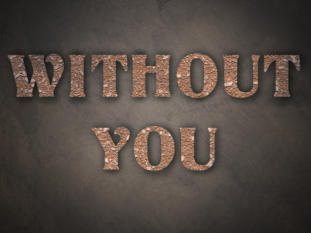 старинный металлический текстовый эффект