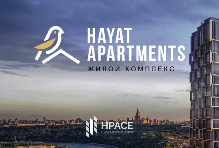 Разработка лендинга по продаже недвижимости для HAYAT APARTMENTS