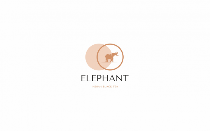 логотип для Elephant tea