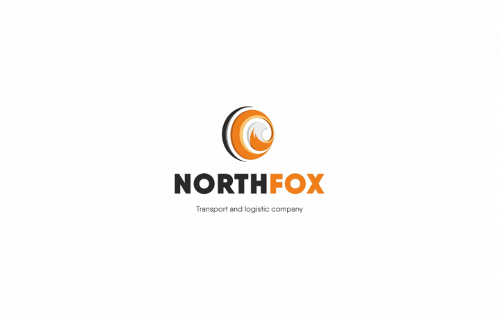 логотип для логистической компании NorthFox