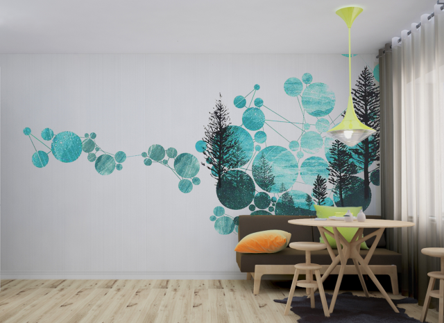 Кухня в наивном стиле