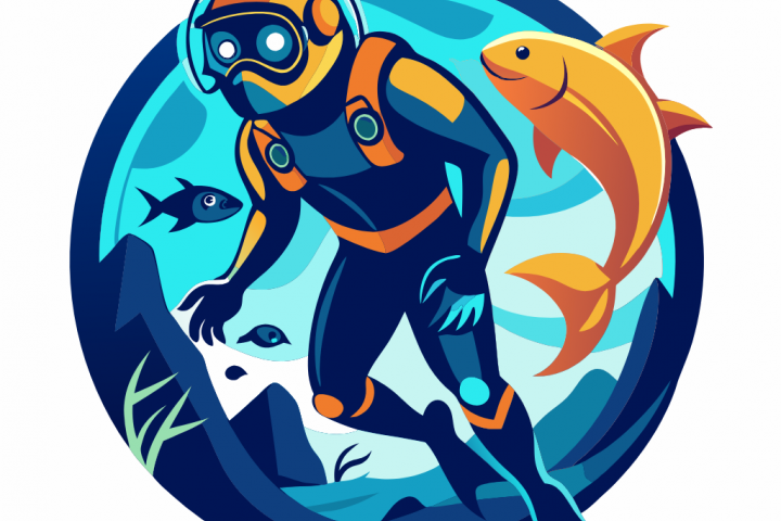 логотип Дайвинг - центр