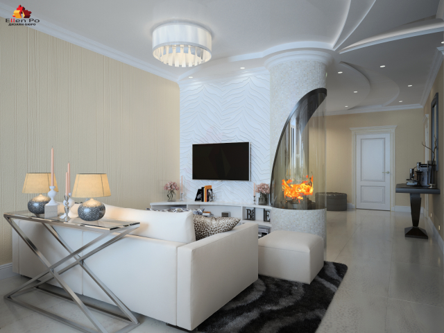 Дизайн кухни гостиной соврменная классика