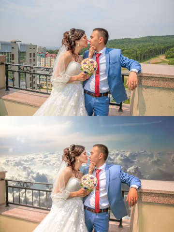Свадебная ретушь