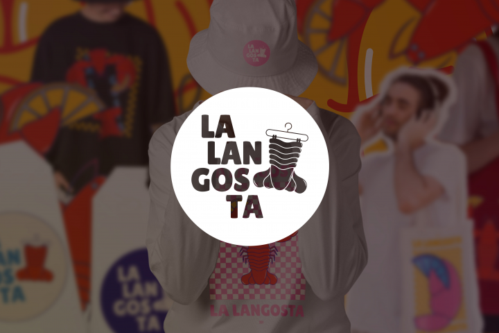 Разработка лого и принтов для бренда одежды LaLangosta