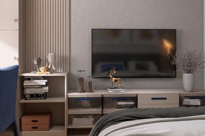 Дизайн и 3D-визуализация спальни