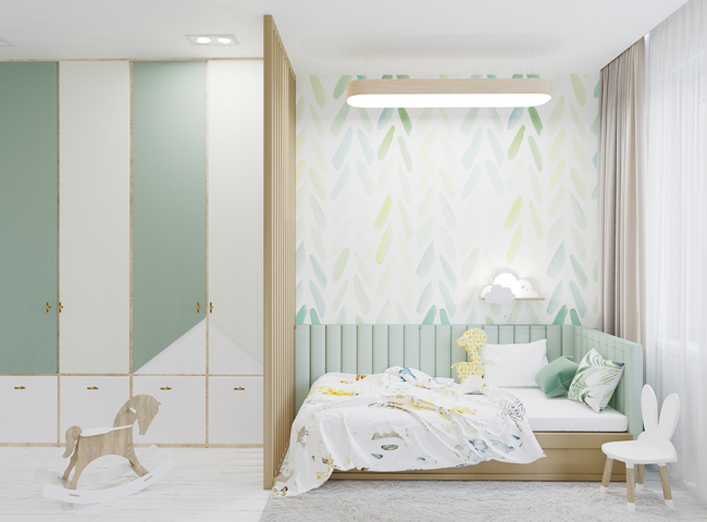 Дизайн и 3D-визуализация детской комнаты