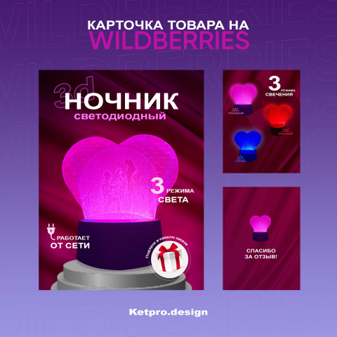 Карточки товара Wildberries