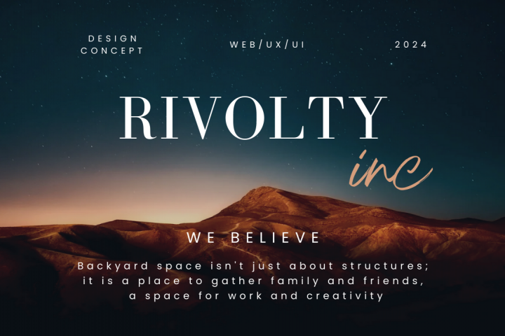 Редизайн сайта Rivolty
