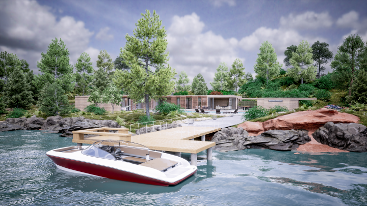 Дом с бассейном