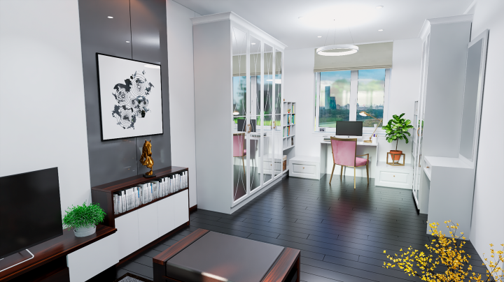 Визуализация корпусной мебели