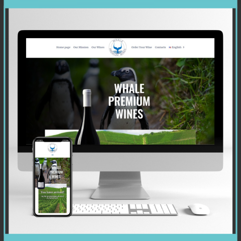 Многоязычный сайт африканского вина (WordPress)