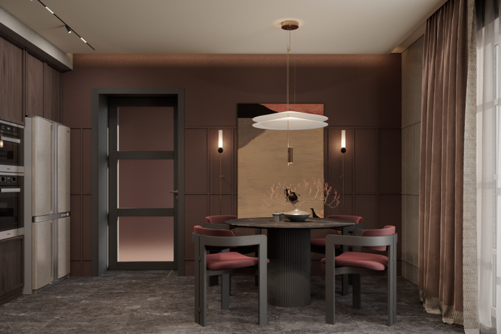 Кухня в частном доме