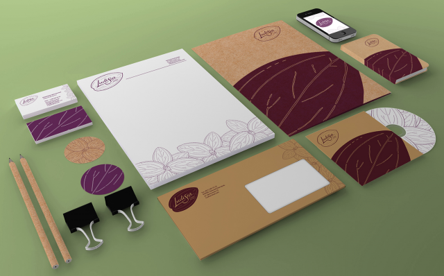 Фирменный стиль салона цветов