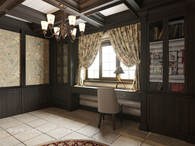 Дом из оцилиндрованного бревна в Егорьевске