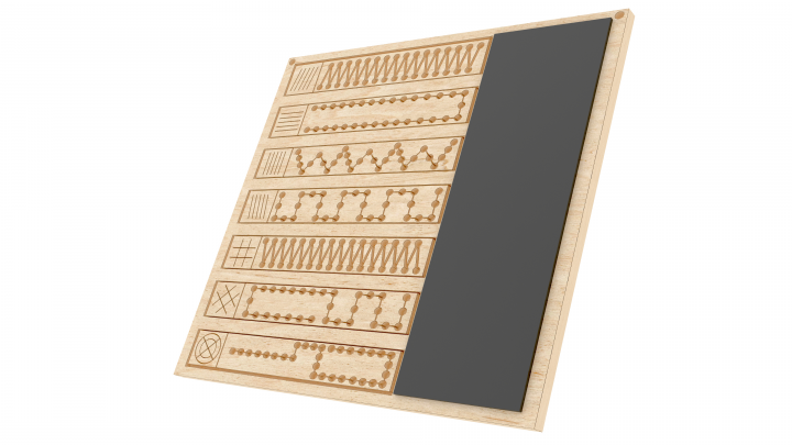 детская игрушка "Дощечка"