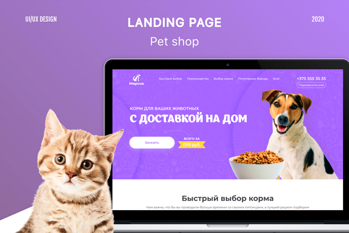 Landing page