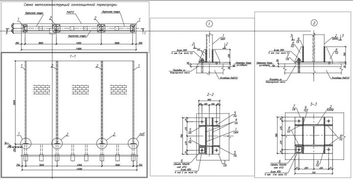 Огнезащитная перегородка