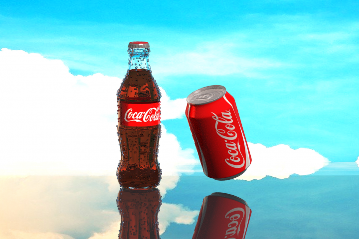 3d модель "Запотевшая кола"