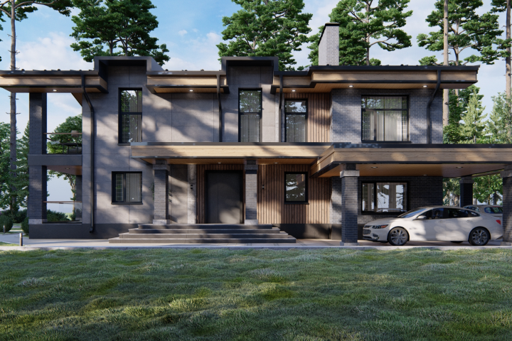 Проект жилого дома "STEEL"