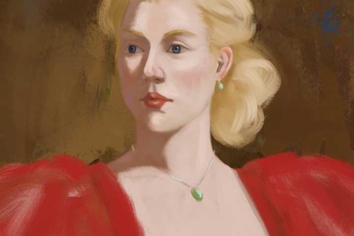 женский портрет