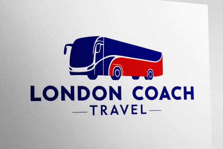 минималистичный логотип для компании London Coach Travel