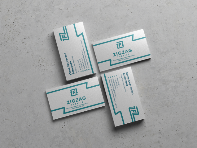 Визитка Zigzag