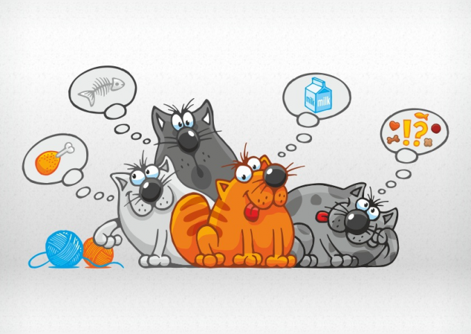 Мультяшные коты