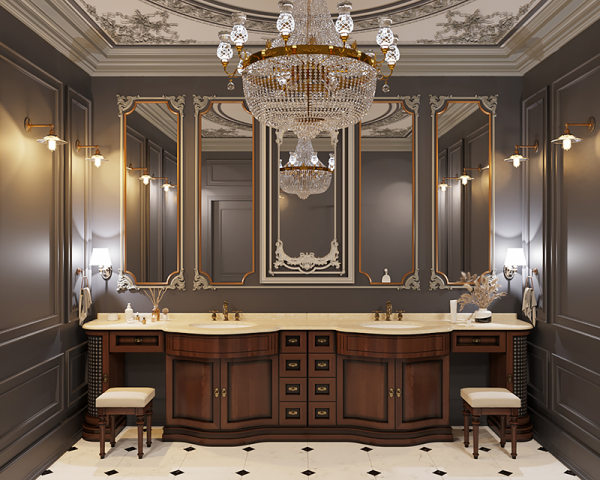 Дизайн и  визуализация цабузла