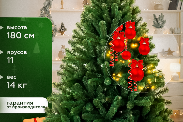 Дизайн карточки товара в новогодней стилистике